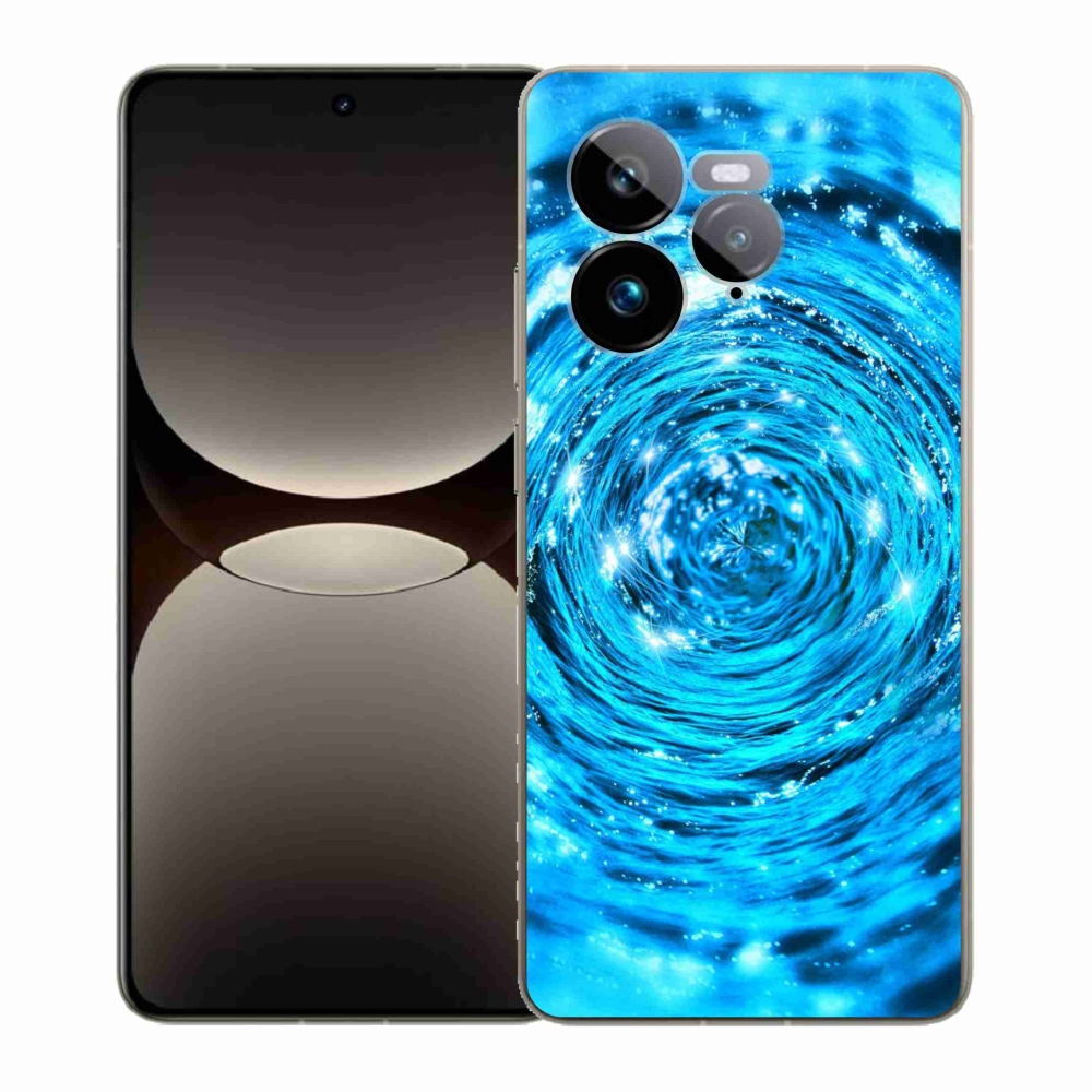 Gelový kryt mmCase na Realme GT 7 Pro 5G - vodní vír