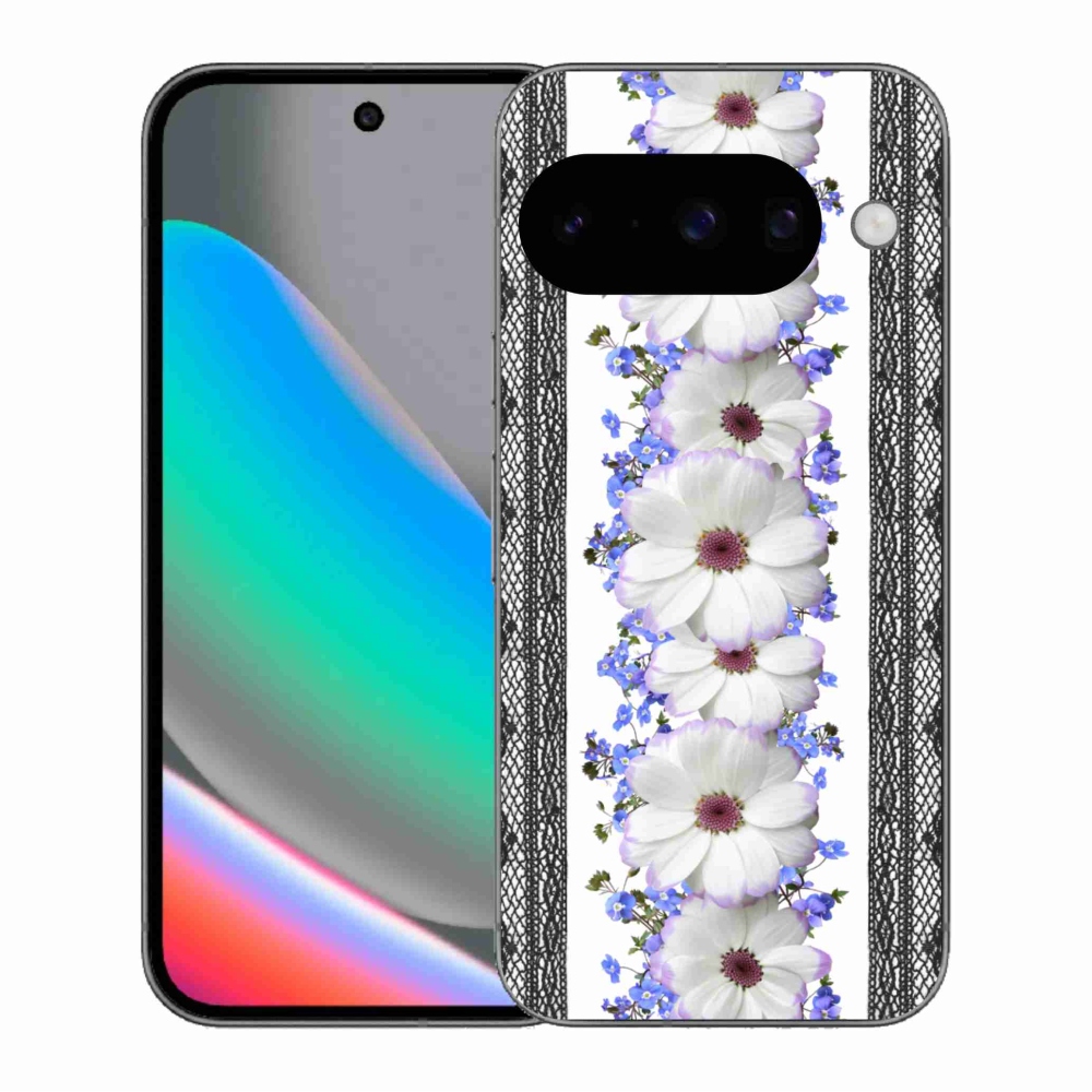 Gelový kryt mmCase na Google Pixel 10 - květiny 8