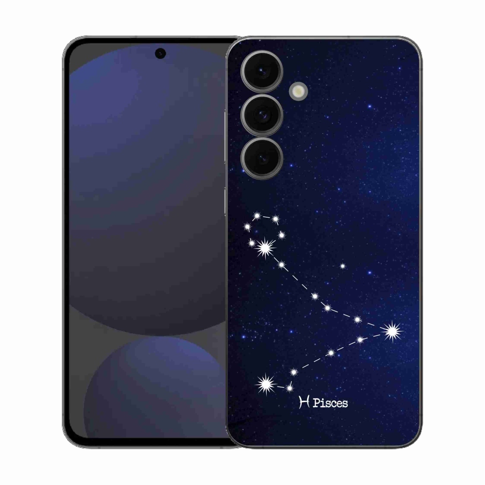 Gelový kryt mmCase na Samsung Galaxy S25 FE - souhvězdí Ryby