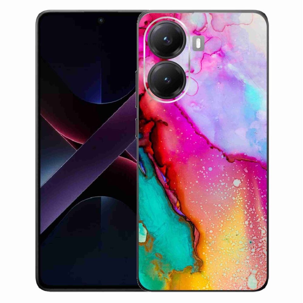 Gelový kryt mmCase na Xiaomi Poco X7 Pro 5G - abstrakt 24