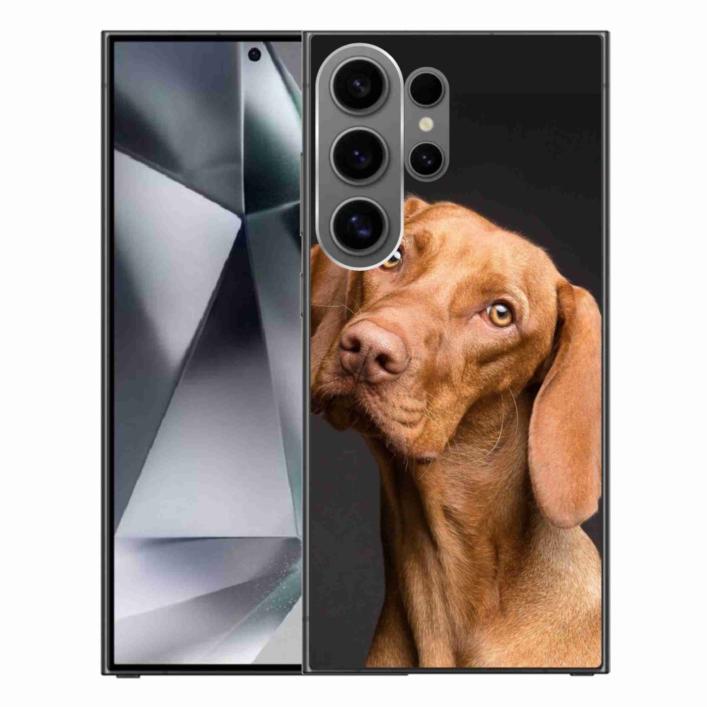 Gelový obal mmCase na Samsung Galaxy S24 Ultra - maďarský ohař