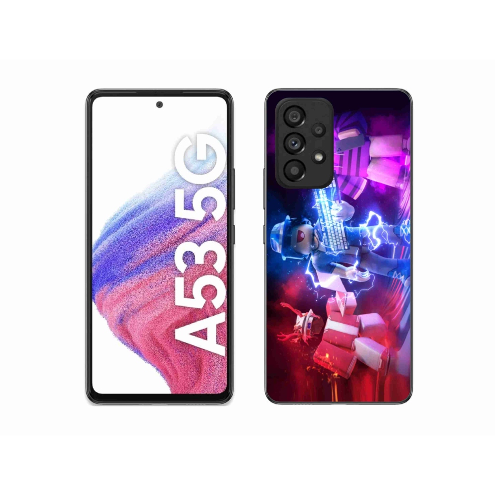Gelový kryt mmCase na Samsung Galaxy A53 5G - roblox
