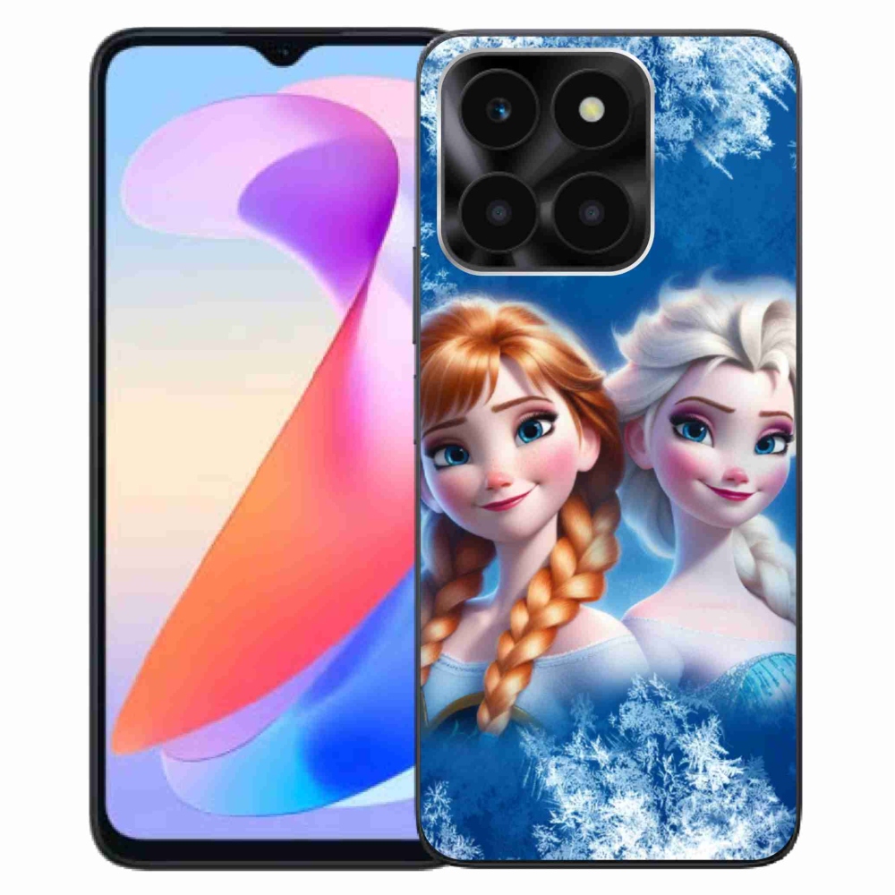 Gelový kryt mmCase na Honor X6a - ledové království 2