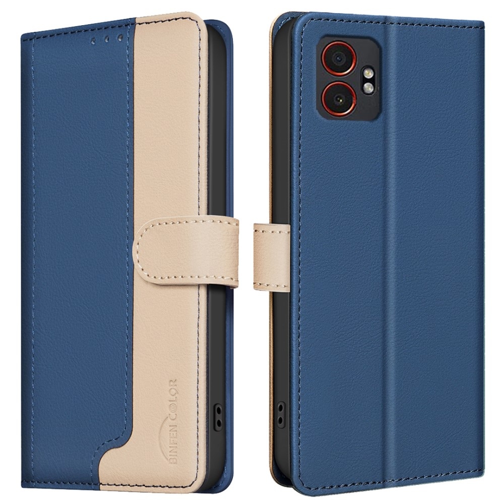 BNF DUO knížkové pouzdro na Samsung Galaxy Xcover 7 Pro - modré