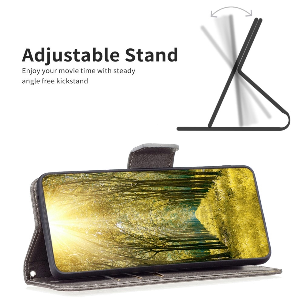 Case knížkové pouzdro na Xiaomi Redmi 13 4G/Poco M6 4G - šedé