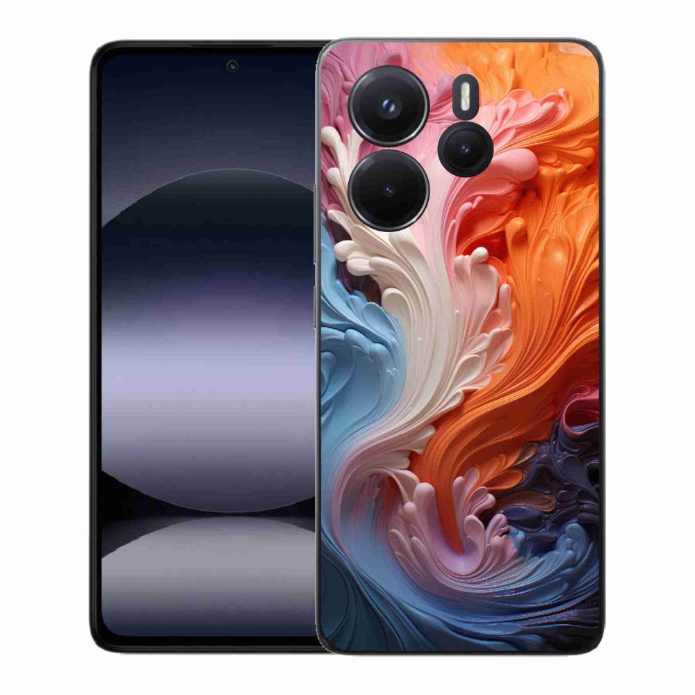 Gelový kryt mmCase na Xiaomi Redmi Note 14 - abstraktní motiv 8