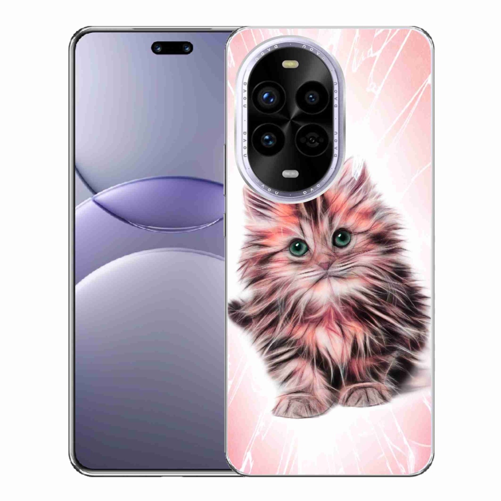 Gelový kryt mmCase na Huawei Nova 13 Pro 5G - roztomilé kotě