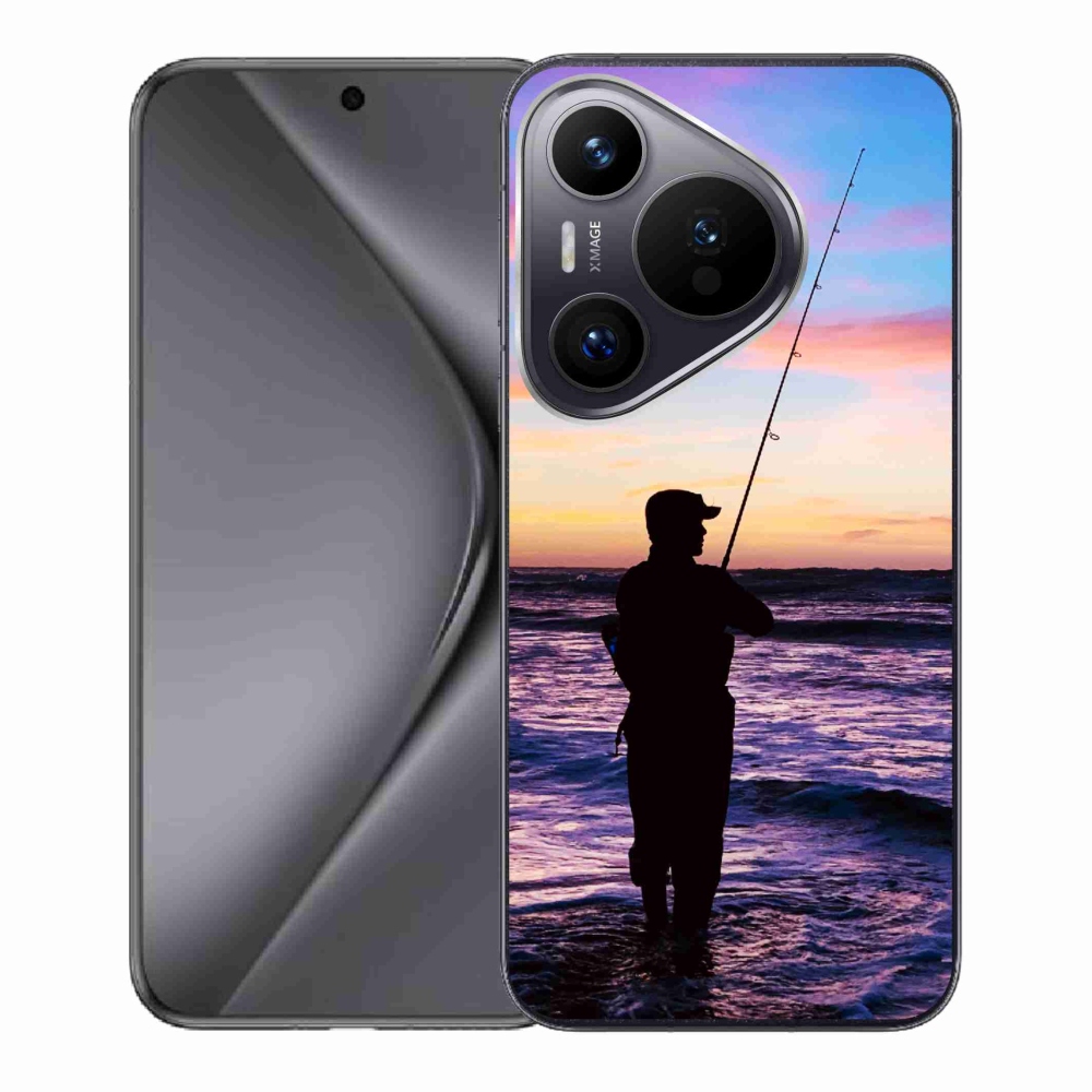 Gelový kryt mmCase na Huawei Pura 70 - rybaření 1