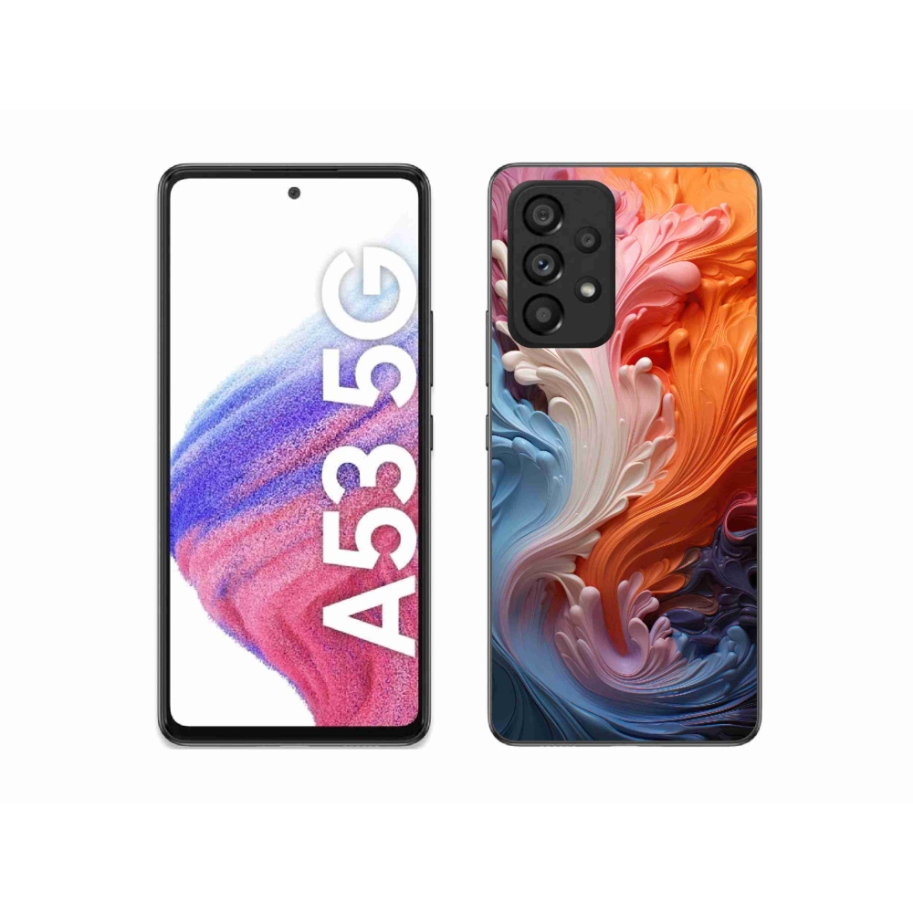 Gelový kryt mmCase na Samsung Galaxy A53 5G - abstraktní motiv 8