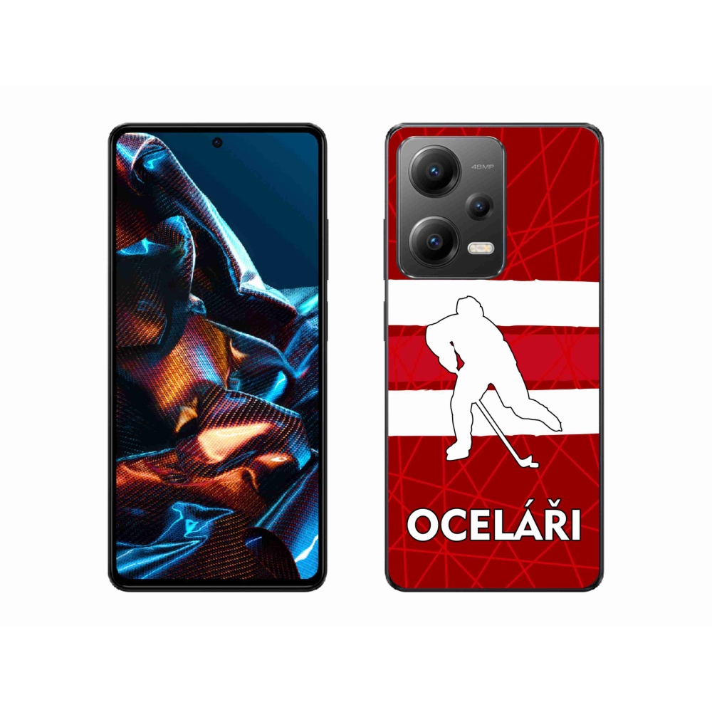 Gelový kryt mmCase na mobil Xiaomi Redmi Note 12 Pro 5G - Oceláři