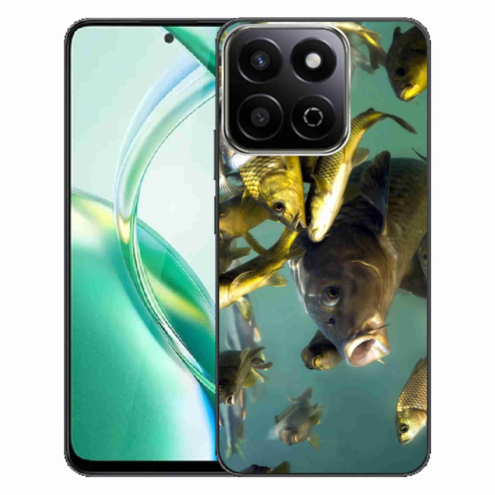 Gelový obal mmCase na Honor 200 Smart 5G - hejno ryb