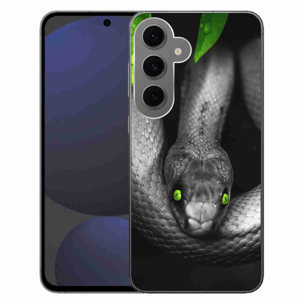 Gelový kryt mmCase na Samsung Galaxy S24 FE - had