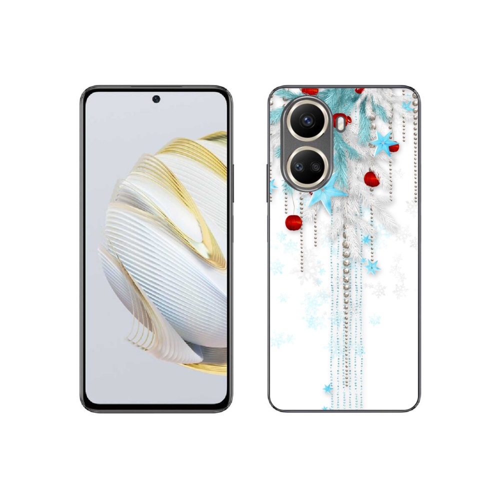Gelový kryt mmCase na Huawei Nova 10 SE - vánoční ozdoby