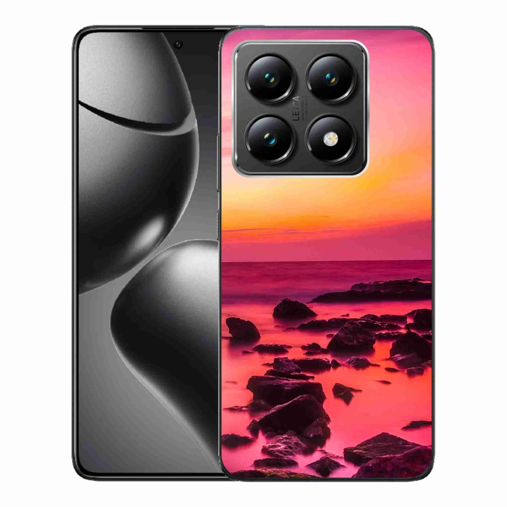 Gelový kryt mmCase na Xiaomi 14T - moře a záře