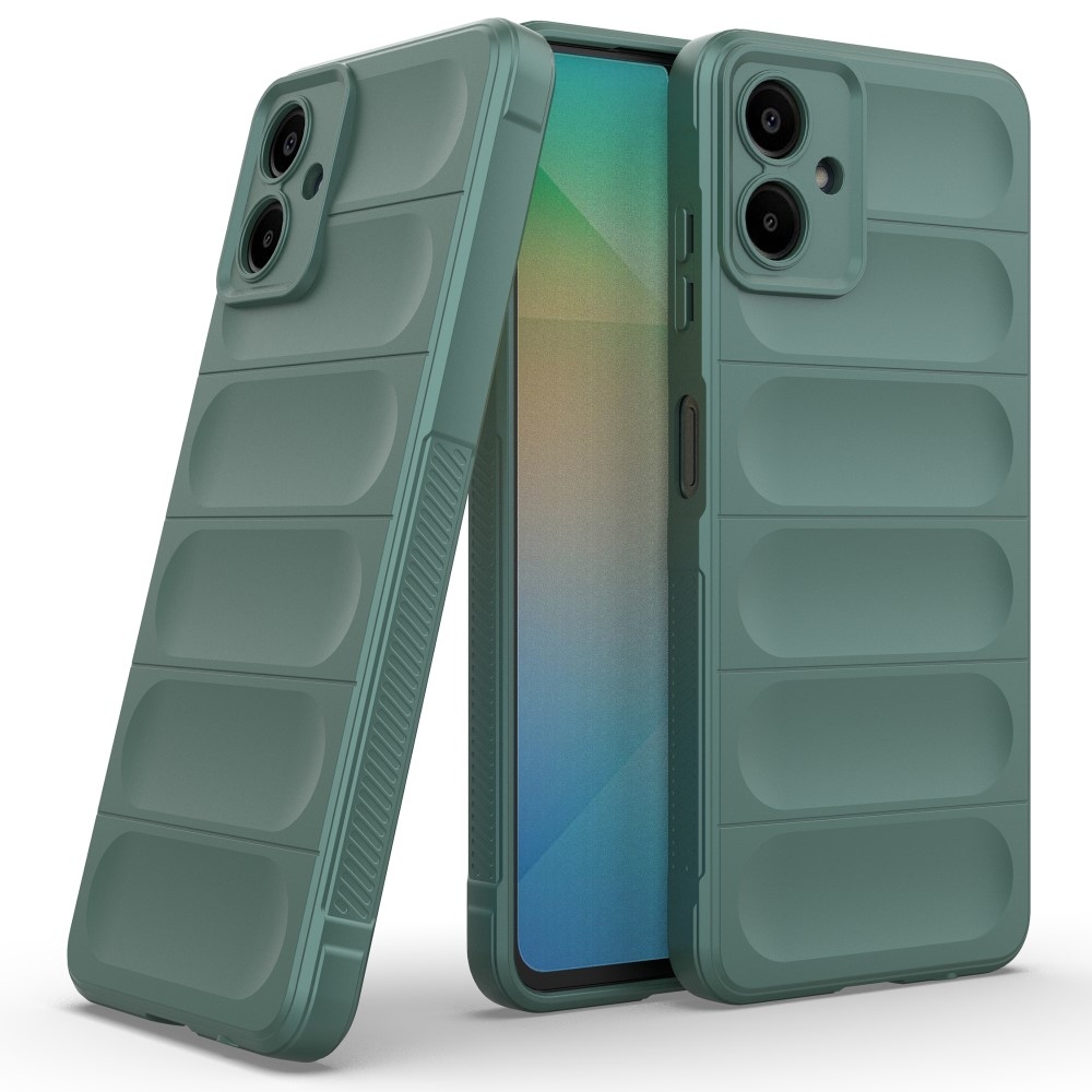 Rugg odolný gelový obal na Samsung Galaxy A06 4G - zelený