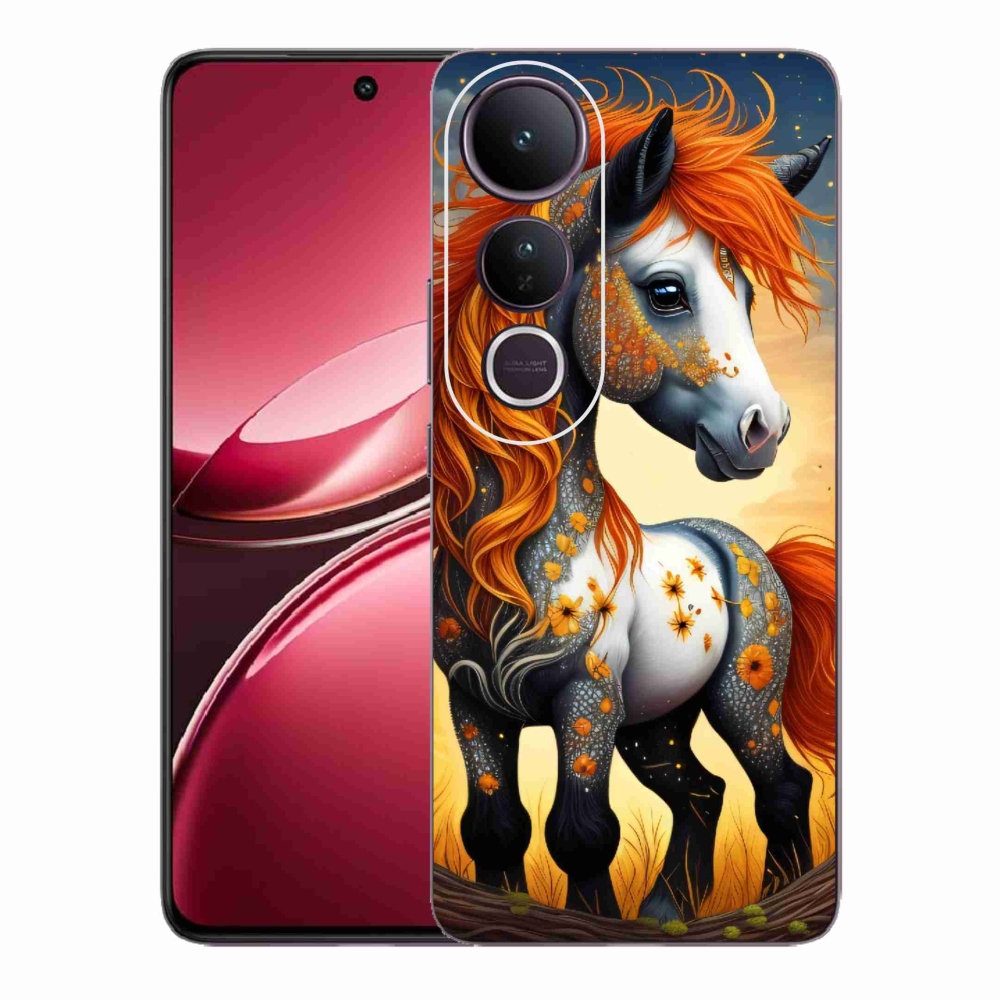 Gelový kryt mmCase na Vivo V50 Lite 4G/5G - barevný poník