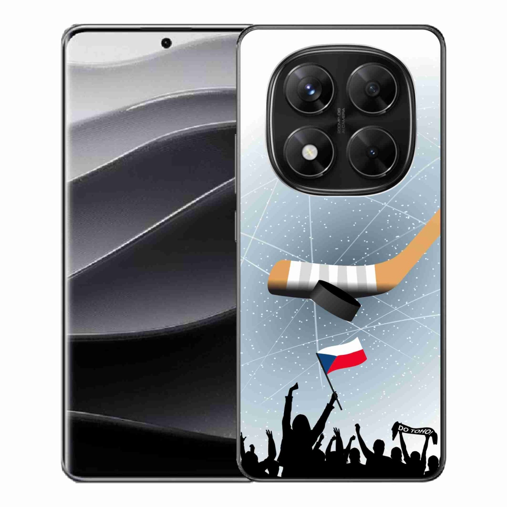 Gelový kryt mmCase na Xiaomi Redmi Note 14 Pro 5G/Poco X7 5G - fanoušci hokeje