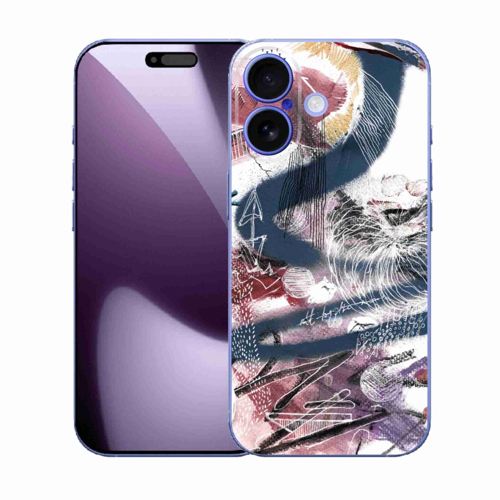 Gelový kryt mmCase na iPhone 17 - abstraktní motiv 28