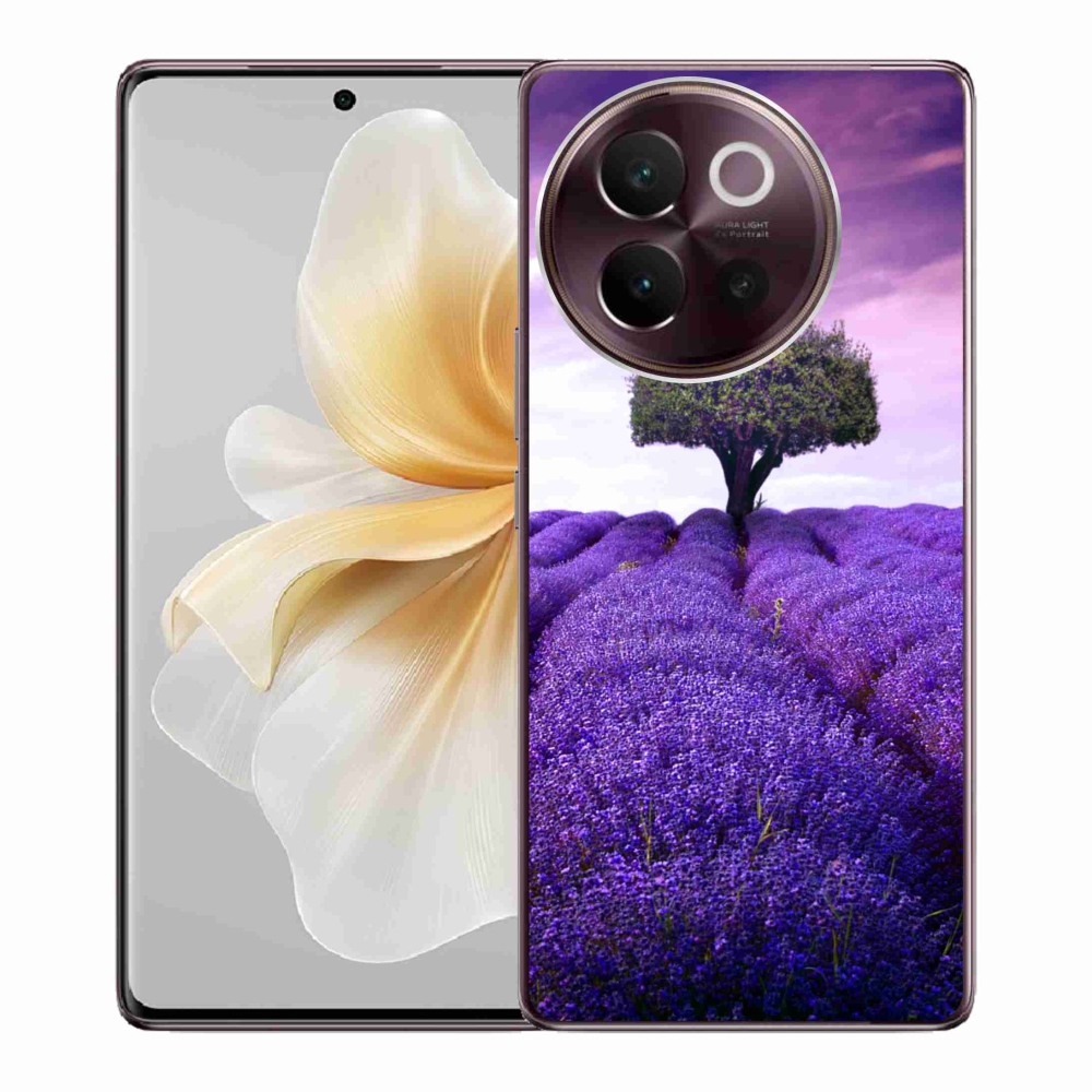 Gelový kryt mmCase na Vivo V40 Lite 5G - levandulová louka