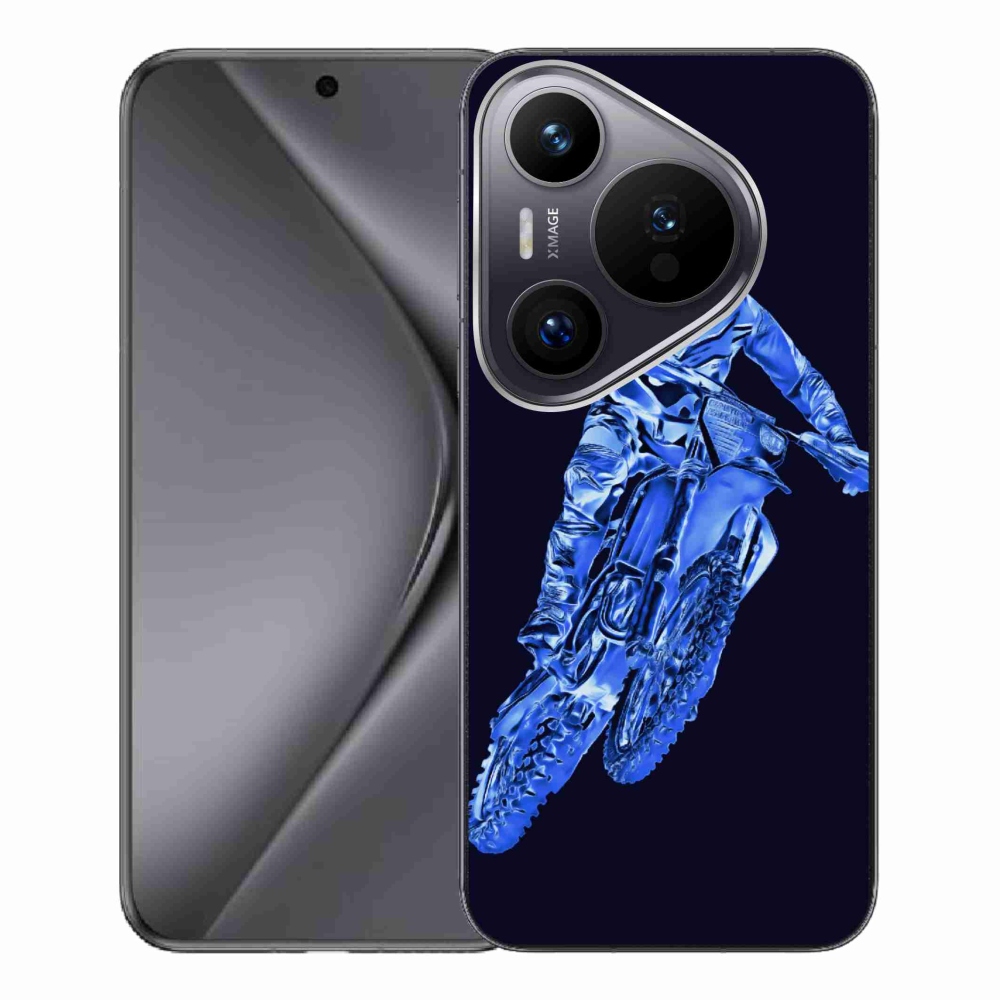 Gelový kryt mmCase na Huawei Pura 70 Pro - motocross 1