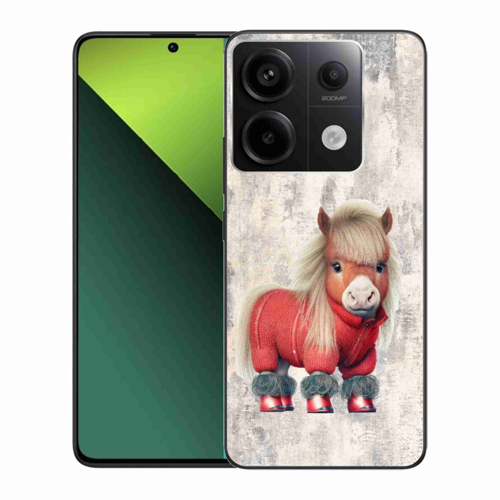 Gelový kryt mmCase na Xiaomi Redmi Note 13 Pro 5G/Poco X6 5G - poník ve svetru