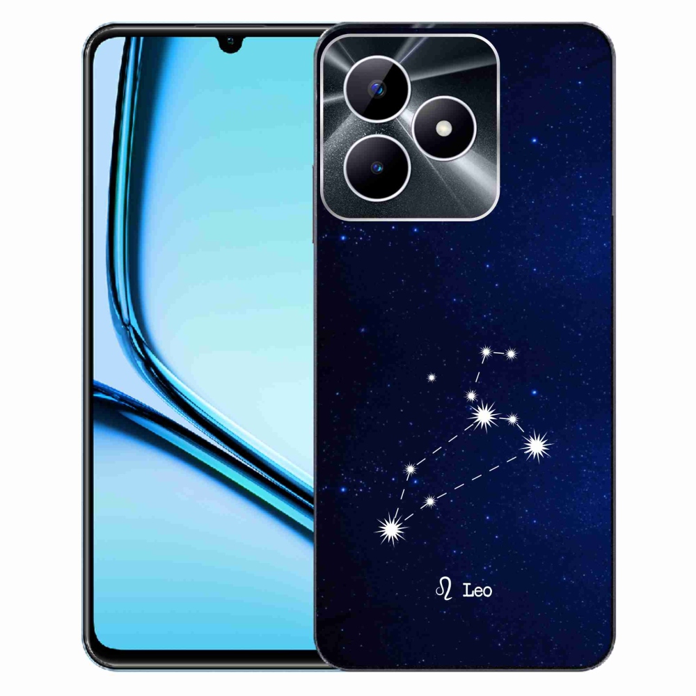 Gelový kryt mmCase na Realme Note 50 - souhvězdí Lva