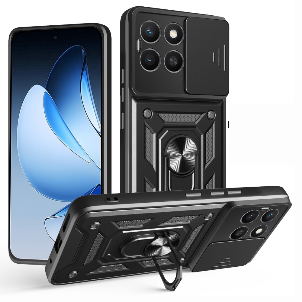 Slide odolný kryt na Honor X8c - černý