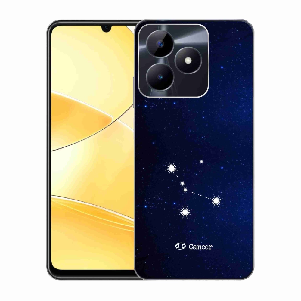 Gelový kryt mmCase na Realme C51/C53 - souhvězdí Raka