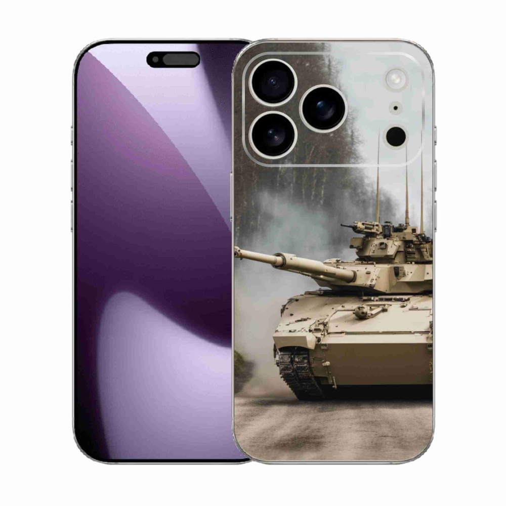 Gelový kryt mmCase na iPhone 17 Pro - tank 1