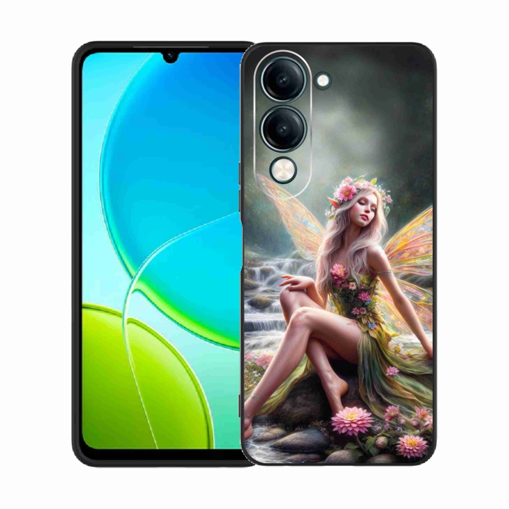 Gelový kryt mmCase na Vivo Y29s 5G - motýlí žena 1