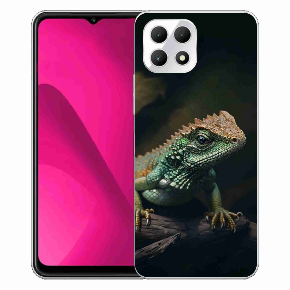 Gelový kryt mmCase na T-Mobile T Phone 2 - ještěr