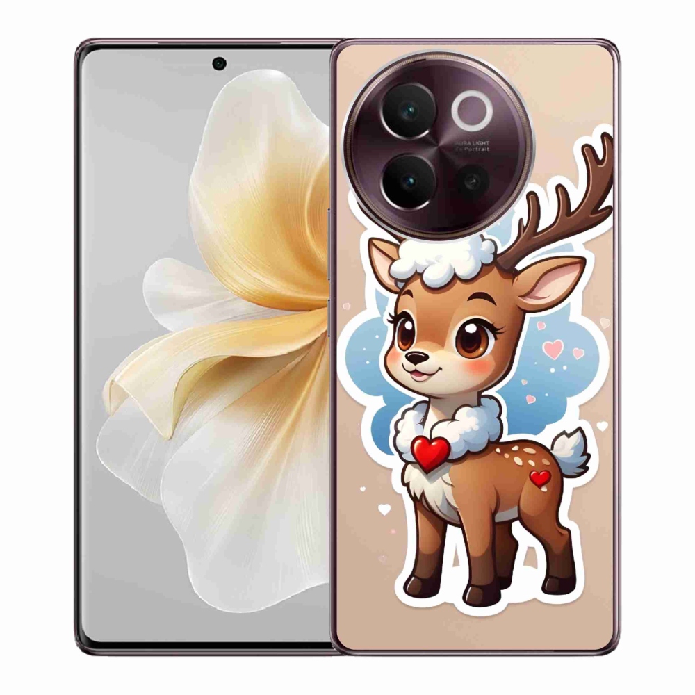 Gelový kryt mmCase na Vivo V40 Lite 5G - kreslený sob