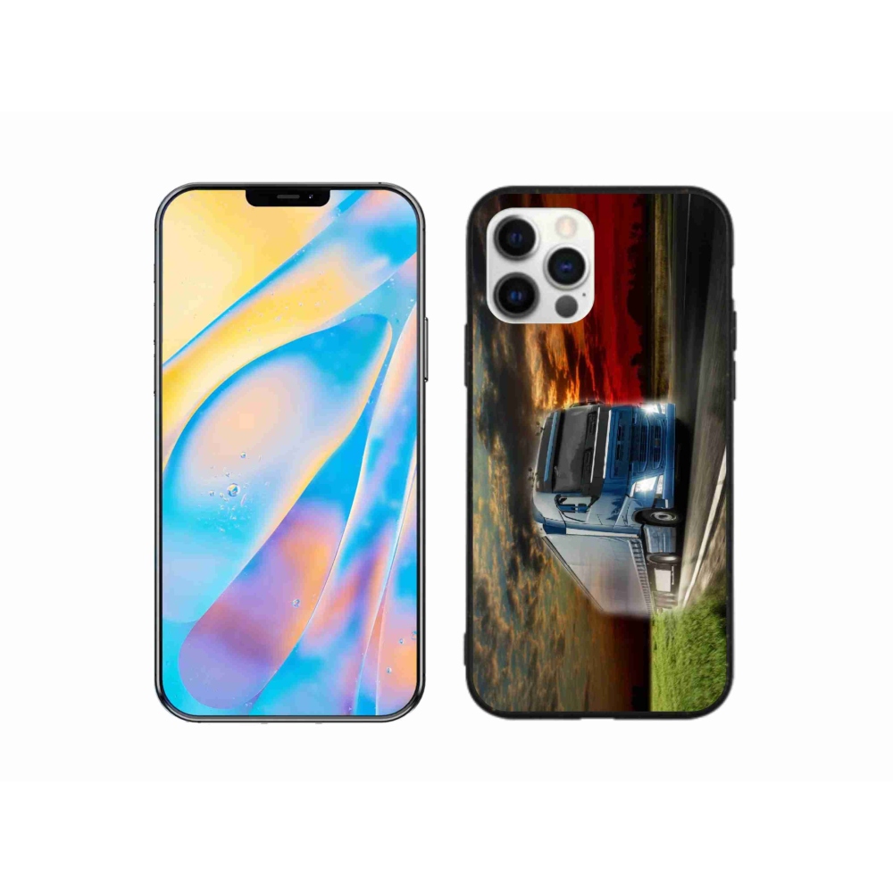 Gelový kryt mmCase na iPhone 12 Pro - kamion 4