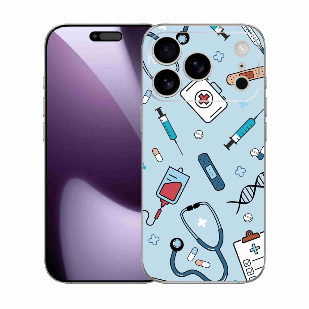 Gelový kryt mmCase na iPhone 17 Pro - zdravotnictví 1