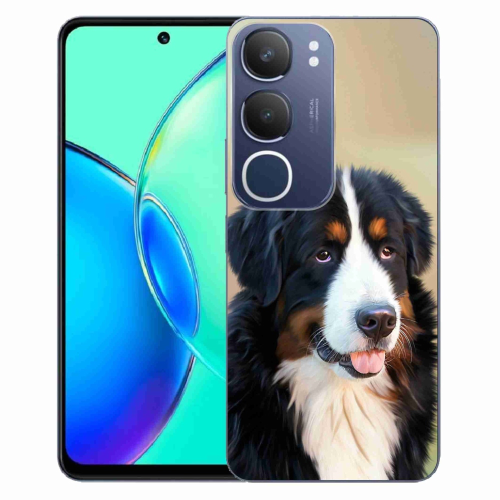 Gelový kryt mmCase na Vivo Y19s - bernský salašnický pes
