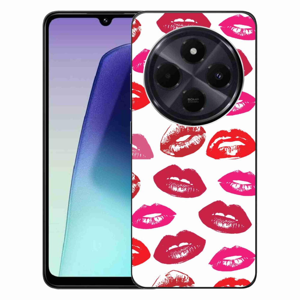 Gelový kryt mmCase na Xiaomi Redmi 14C/Poco C75 - rty