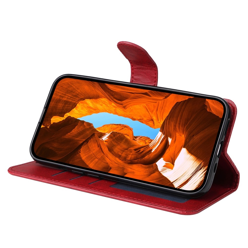 Clots knížkové pouzdro na Realme GT 7 Pro 5G - červené