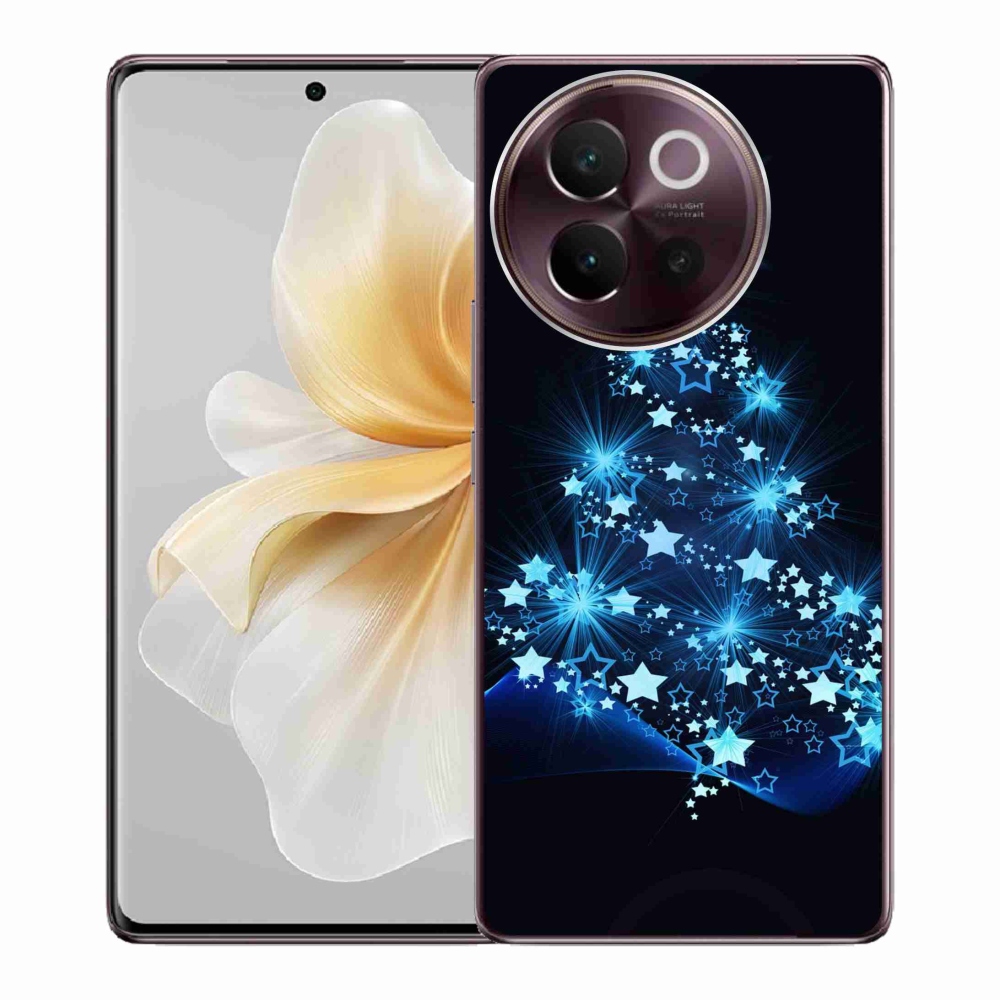 Gelový kryt mmCase na Vivo V40 Lite 5G - vánoční stromek