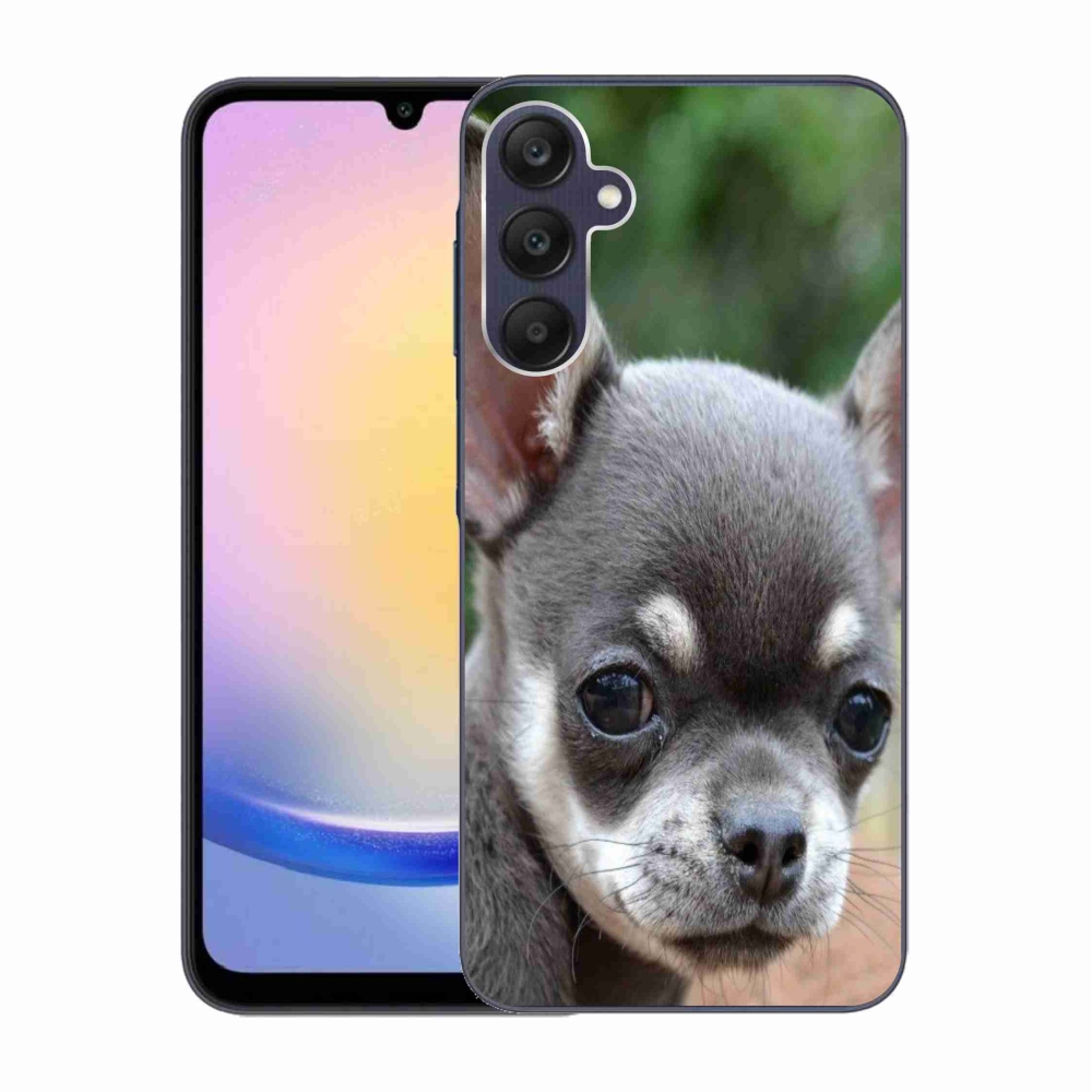 Gelový obal mmCase na Samsung Galaxy A25 5G - čivava