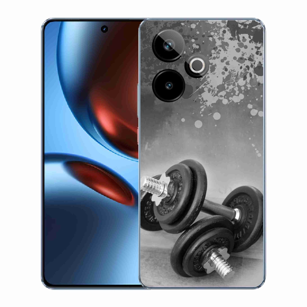 Gelový kryt mmCase na Realme GT 7 5G/GT 7T 5G - činky 1