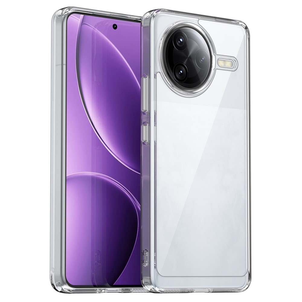 Gelový obal s pevnými zády na Xiaomi Poco F7 Ultra - průhledný