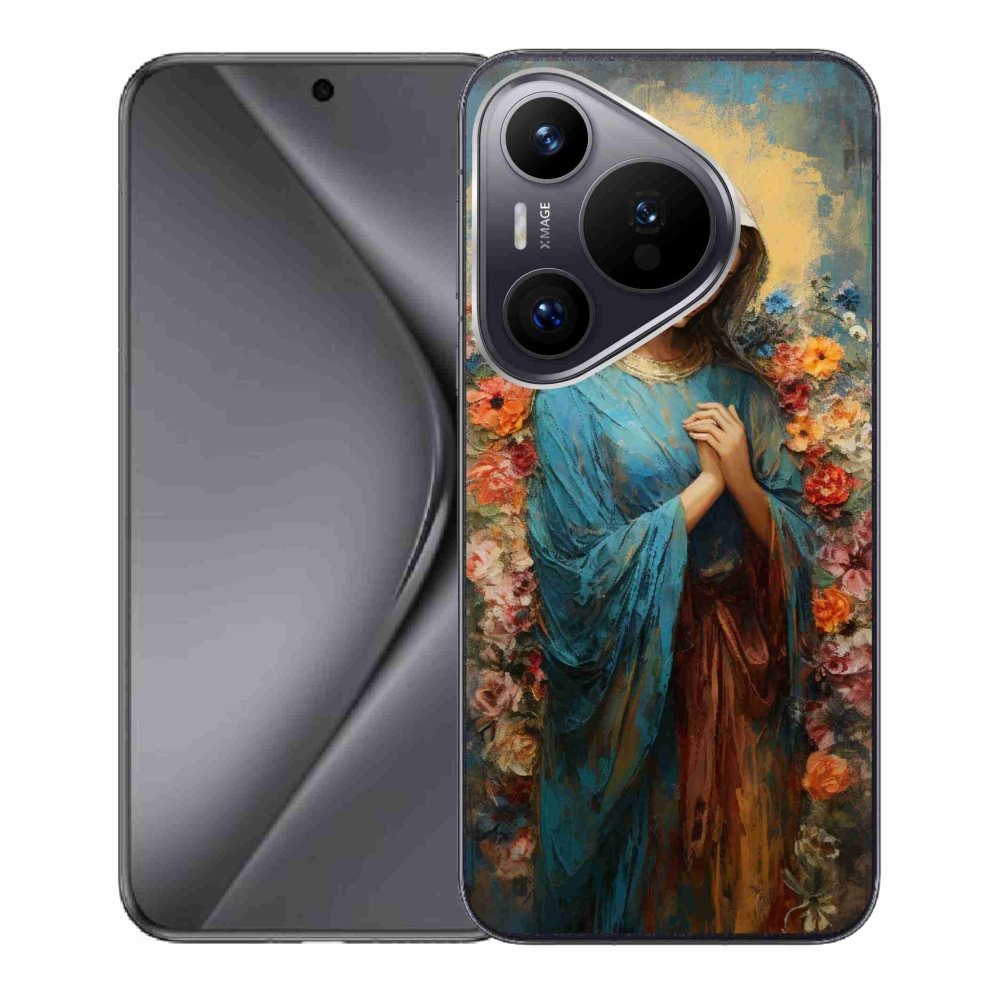 Gelový kryt mmCase na Huawei Pura 70 - svatá žena