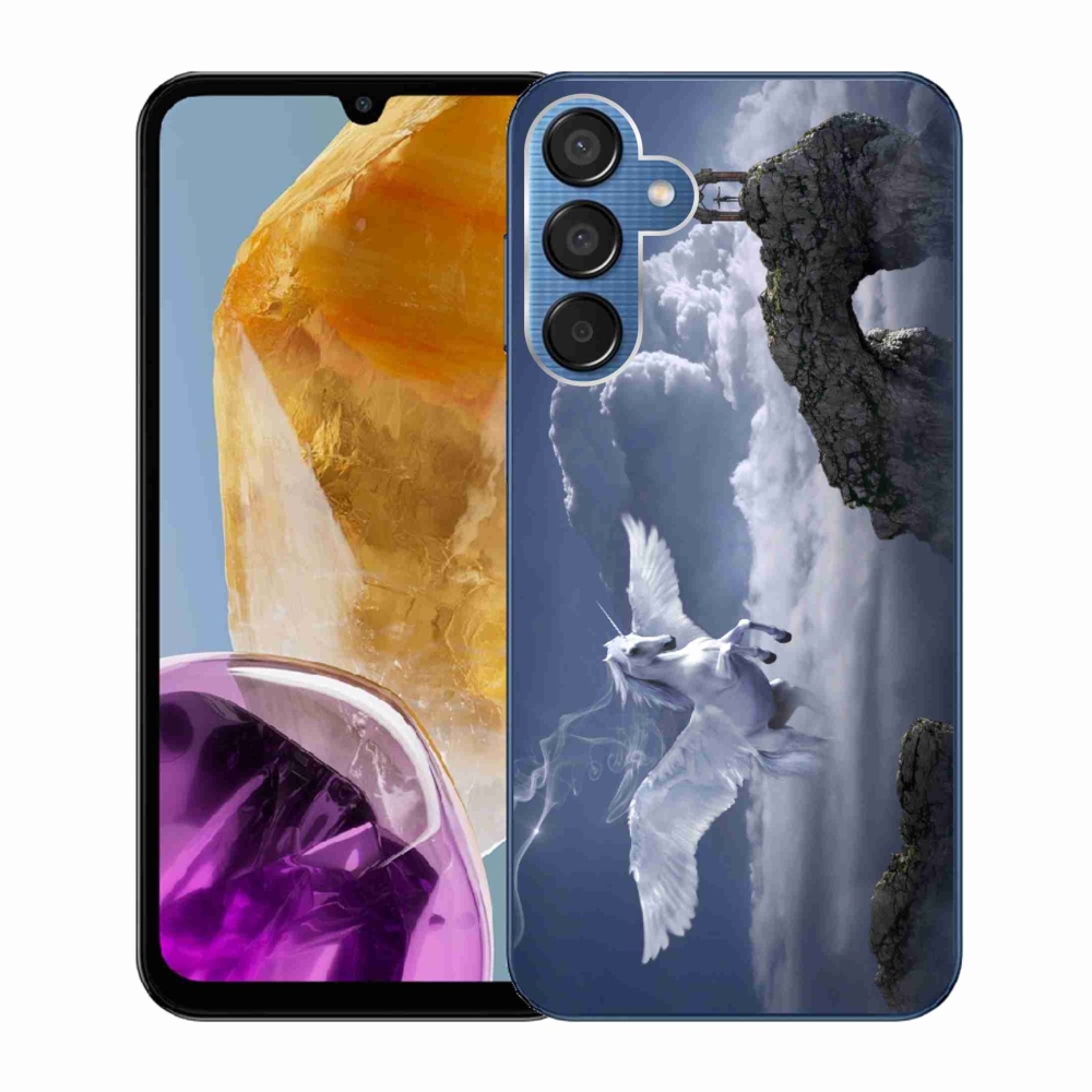Gelový kryt mmCase na Samsung Galaxy M15 5G - pegas