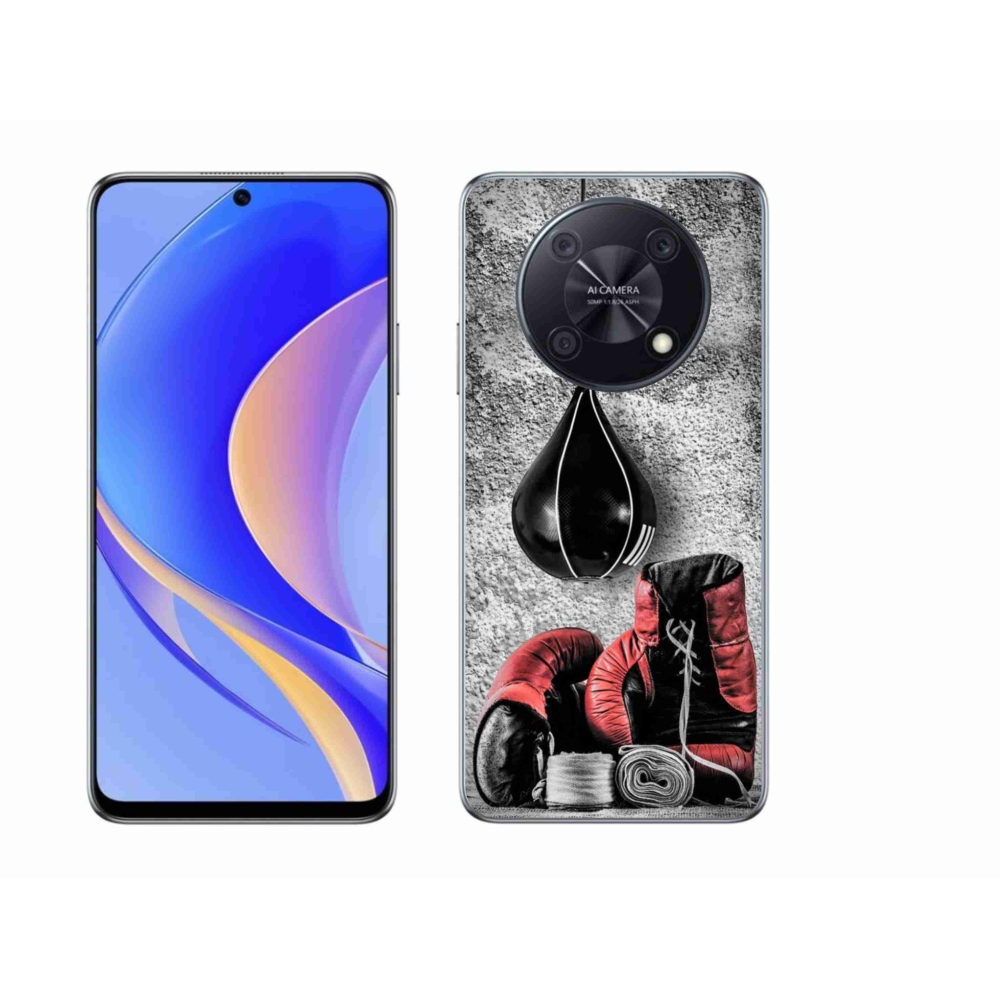 Gelový kryt mmCase na Huawei Nova Y90 - boxovací pytel a rukavice