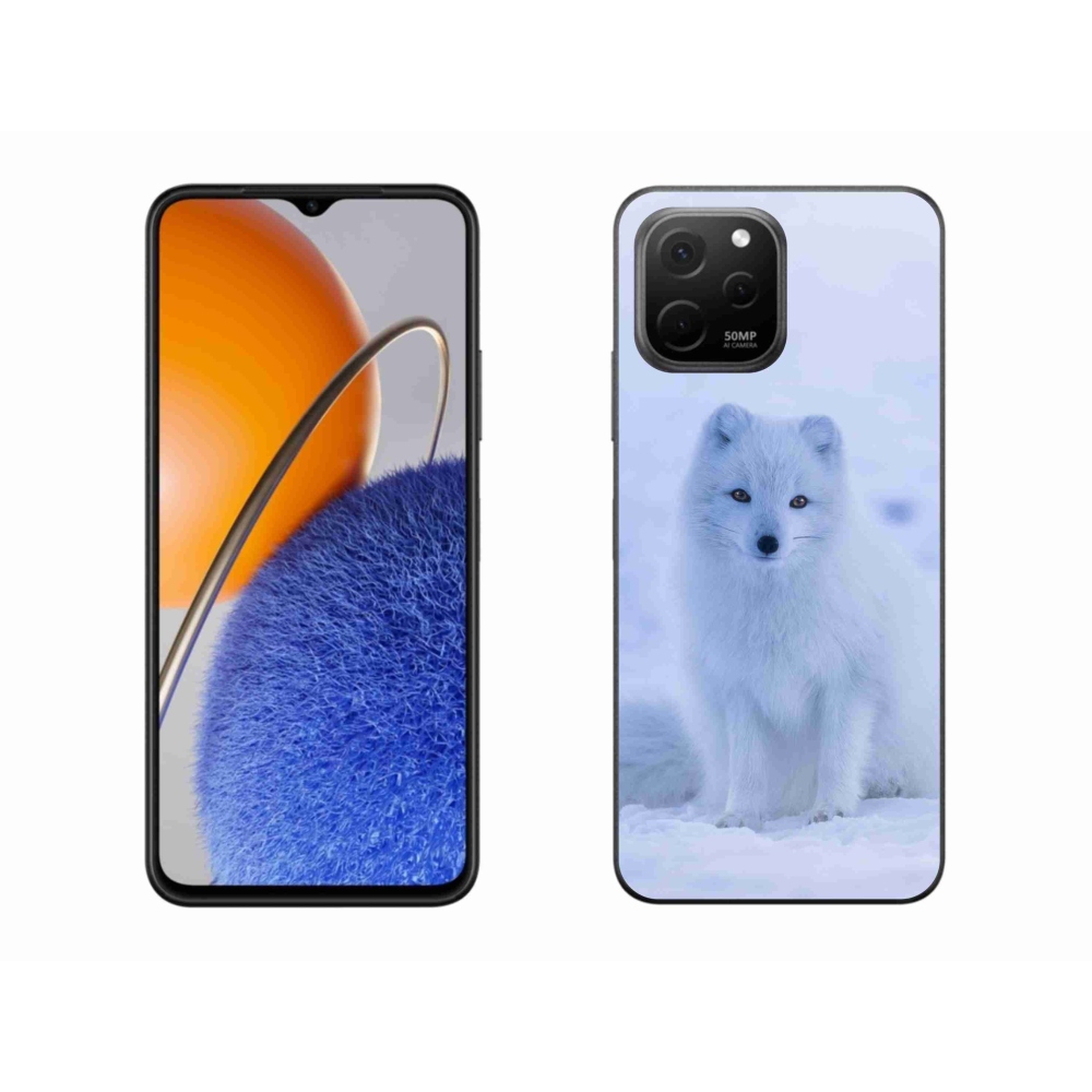 Gelový kryt mmCase na Huawei Nova Y61 - polární liška