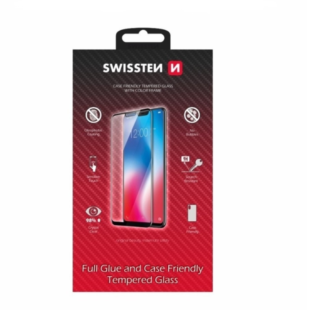 Swissten celoplošné tvrzené sklo na Xiaomi Poco C65/Redmi 13C 4G/5G