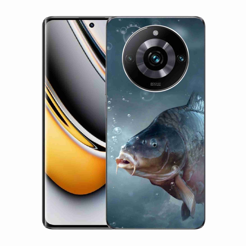 Gelový kryt mmCase na Realme 11 Pro/11 Pro+ - kapr a bublinky