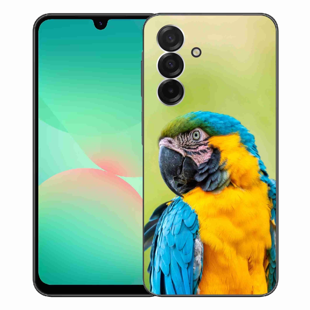 Gelový kryt mmCase na Samsung Galaxy A26 5G - papoušek ara 2