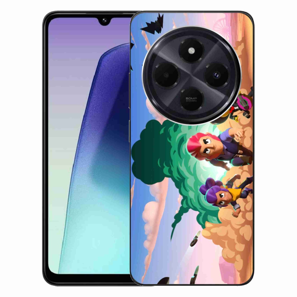 Gelový kryt mmCase na Xiaomi Redmi 14C/Poco C75 - brawl stars