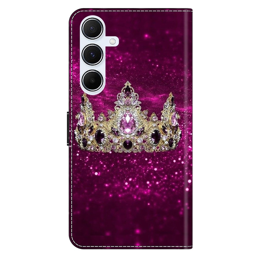 Firmly knížkové pouzdro na Samsung Galaxy A17 5G/A26 5G - diamantová koruna